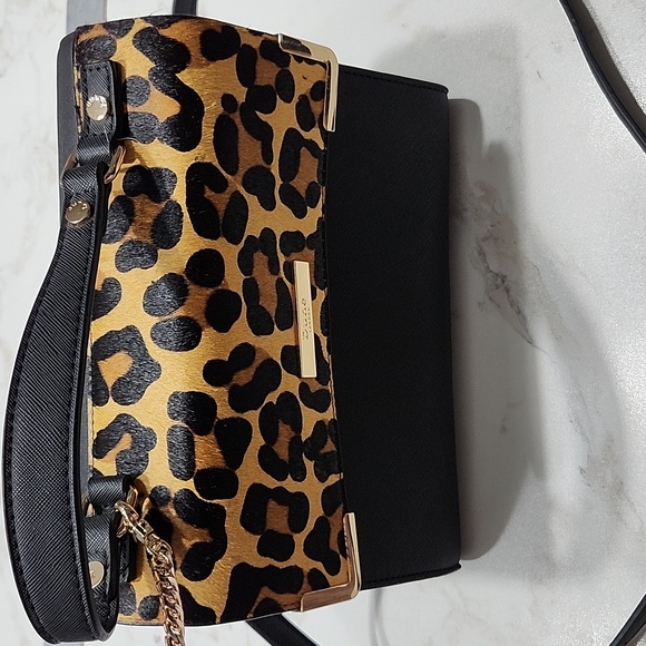 Dune London Genuine Calf Hair Leather Shoulder Bag - Picture 5 of 11